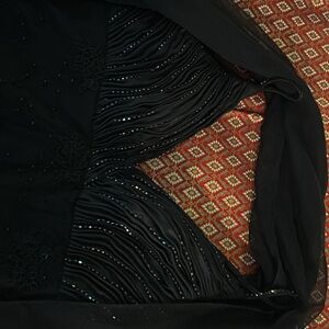 Hand Crafted Black Prom Dress for Ms. Adam